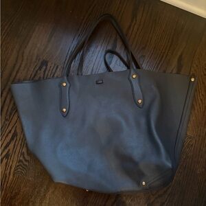 Annabel Ingall Black Leather Tote
